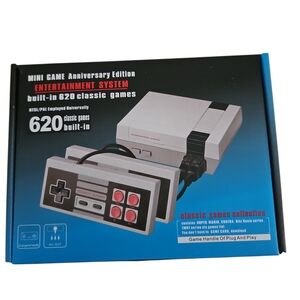 Nintendo Replica Classic Entertainment System with 620 Built-in Games - Gray